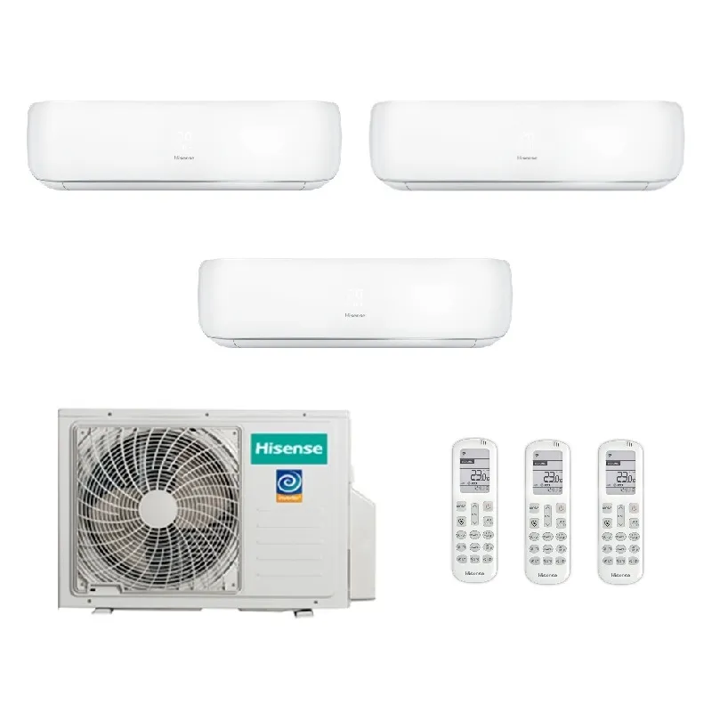 299wngyjmh78urus2wpymjja8jebtk2u Мульти сплит система на 3 комнаты, Hisense AMW3-24U4RJC / AMS-09UW4RVETG00 - 3шт. — изображение 1