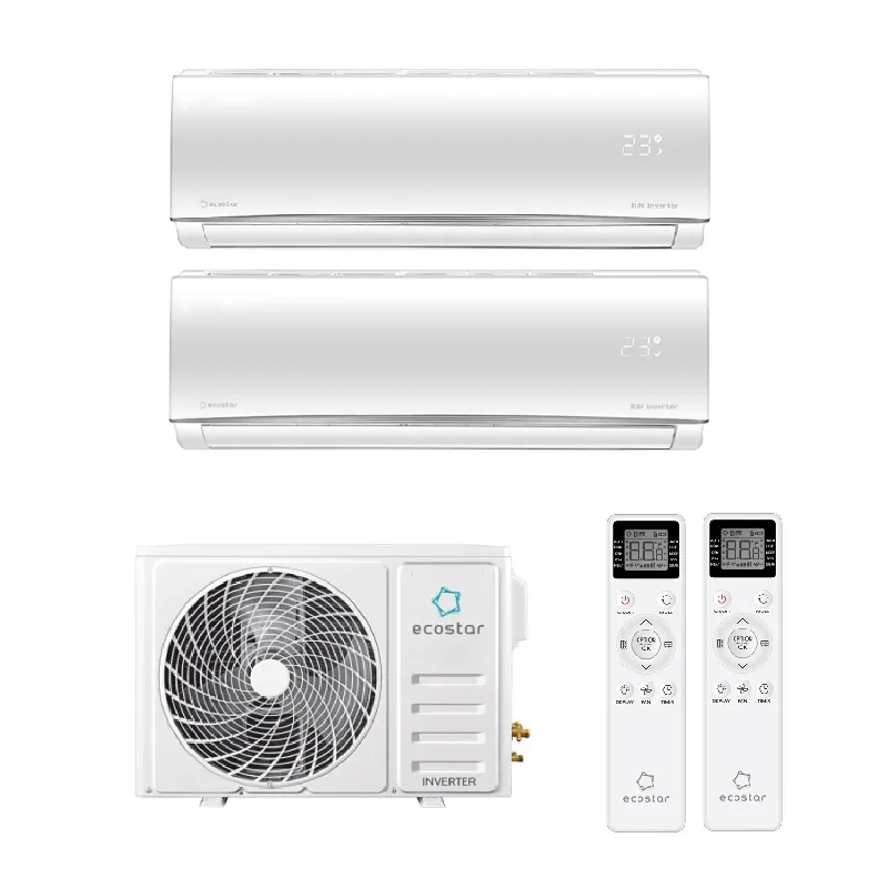 3gn23jjjshutxde4dptf0xpbjlde9h86 Мульти-сплит комплект на 2 комнаты, EcoStar KVS-2FM14ST/OUT / KVS-IMR09ST/IN - 2 шт. — изображение 1