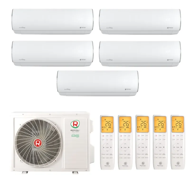 41bera4y139zumaldzovjwl91jg3f58y Мульти сплит система на 5 комнат, Royal Clima 5TFM-42HN/OUT / RCI-PFF09HN - 5 шт. — изображение 1