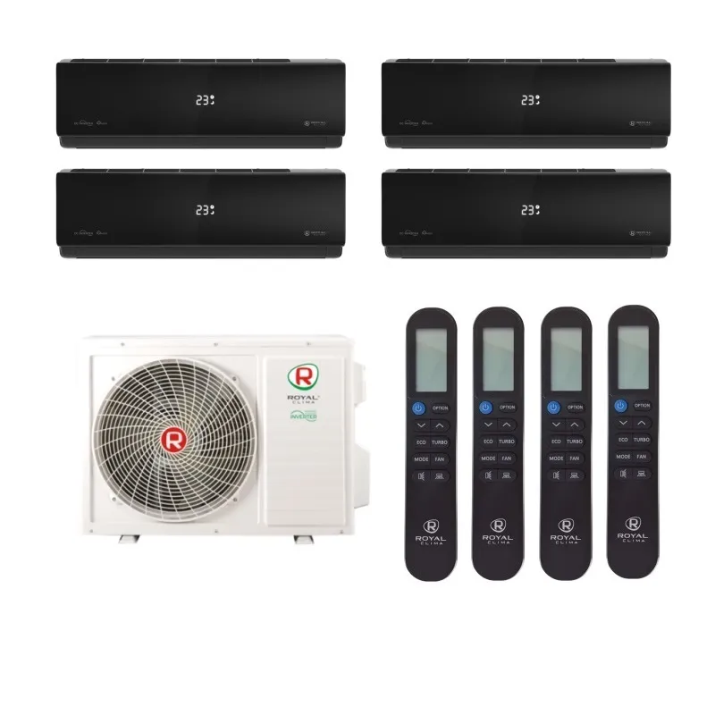 5836ux7c8v0ogn15y92wl281vm13unlt Мульти сплит система на 4 комнаты, Royal Clima 4TFM-32HN/OUT / RCI-AND09HN - 4 шт. — изображение 1