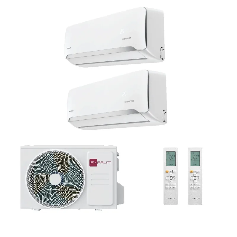 6dexm90oepltxc9ro8d3dwqfsp53zh48 Мульти сплит система на 2 комнаты, Ferrum iFOS14FM1A / iFIS09F3С - 2шт. — изображение 1