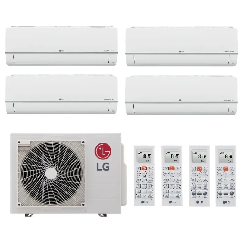 f23ovbmffis2st04pfr93s6f1zfchc36 Мульти сплит система на 4 комнаты, LG MU4R25.U21 / PM07SP.NSJR0 - 4шт — изображение 1