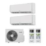 Мульти сплит система на 2 комнаты, Shuft SFMO/I-14 FMI-2/N8/Out / SFMS/I-07 HB FMI/N8/In/white - 2 шт.