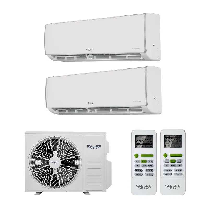 uautsde4m7k7bxyo217wbd8s49evb0j8 Мульти сплит система на 2 комнаты, Shuft SFMO/I-18 FMI-2/N8/Out / SFMS/I-09 HB FMI/N8/In/white - 2 шт. — изображение 1