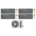 Мульти сплит система на 4 комнаты, Energolux ESAM36M2_AR2_DC4 / ESAS09M3_WFB_AR2_DC - 4 шт